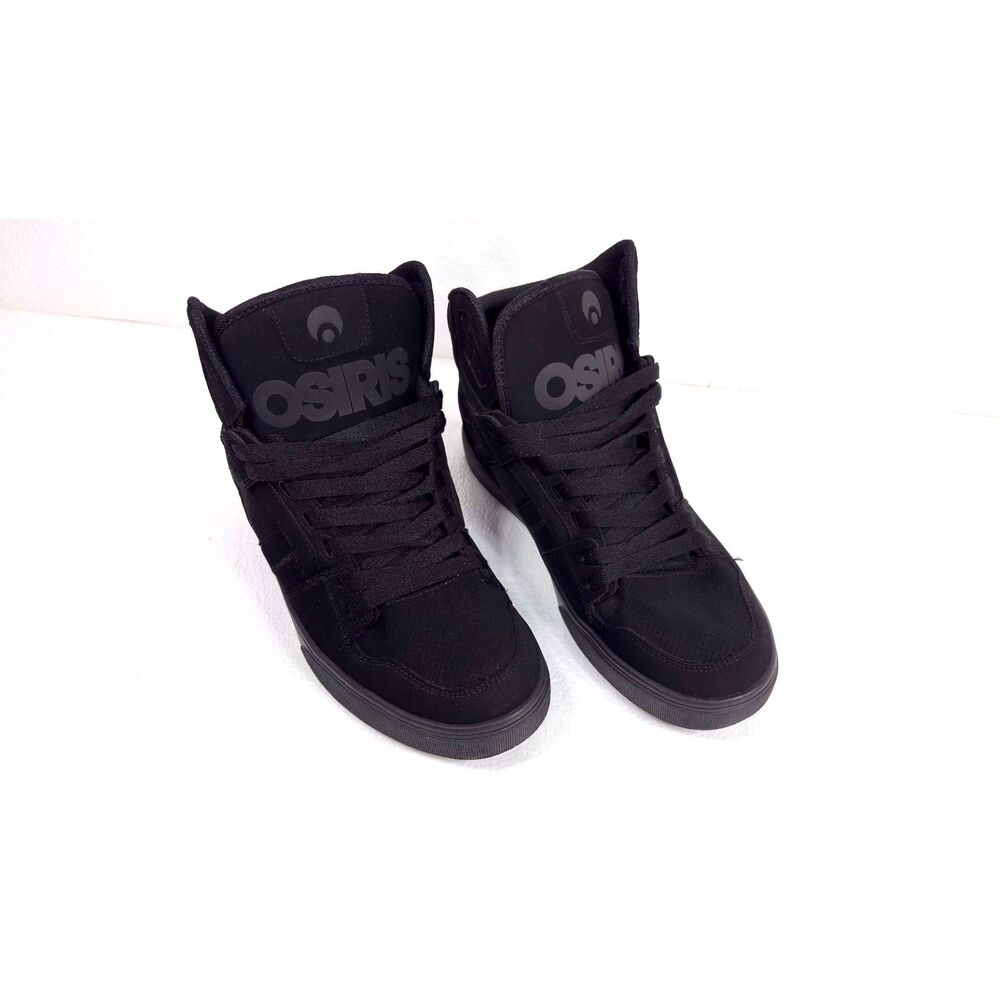 Osiris Mens Clone Skate Shoe Black Ops High Top Sneakers Size 11